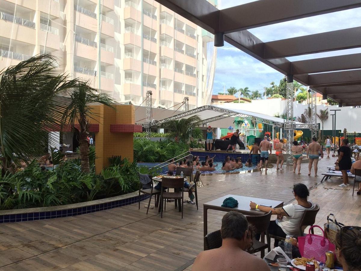 Olimpia Park Resort O Mais Divertido Resort Em Frente Ao Thermas Dos Laranjais - Pague Em Ate 12 Vezes Exterior foto